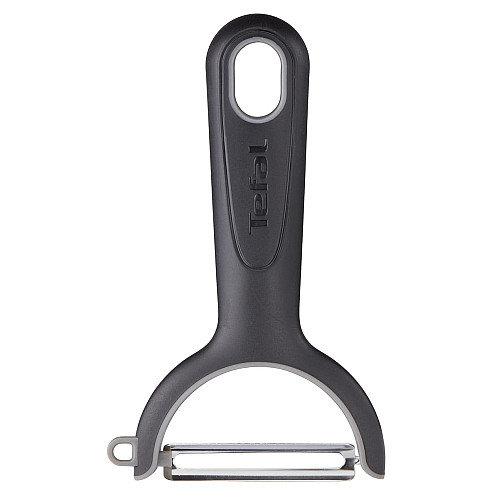 Овочечистка горизонтальна Tefal Comfort, 14см, нержавіюча сталь, пластик, чорний