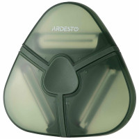 Овощечистка 3 в 1 с чехлом ARDESTO Gemini, нержавеющая сталь, пластик, зеленый