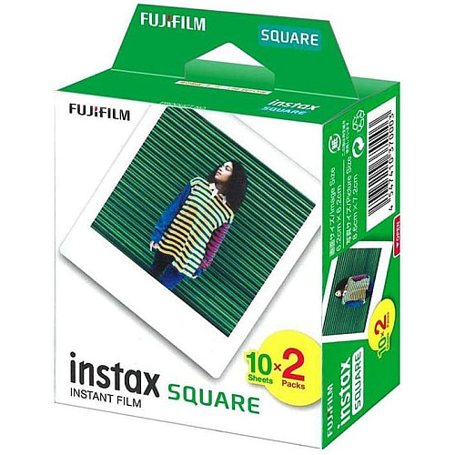 Фотопапір Fujifilm COLORFILM INSTAX SQUARE (86х72мм 2х10шт)