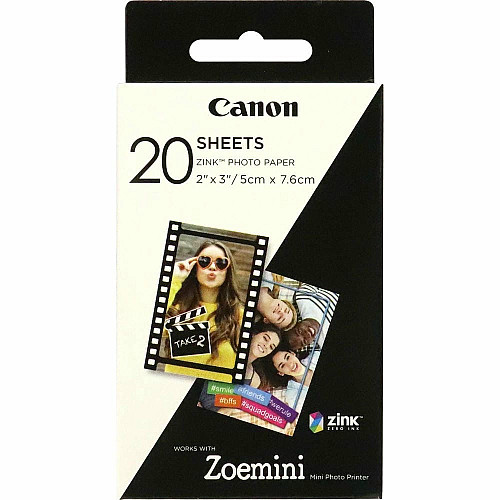 Бумага Canon ZINK™ 2x3 ZP-2030 20 л.