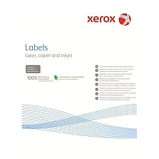 Наклейка Xerox Mono Laser 16UP (прямі кути) 105x37mm 100арк.