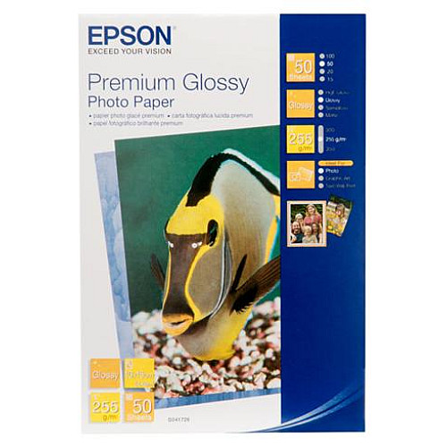 Папір Epson A4 Premium Glossy Photo Paper, 20 арк.