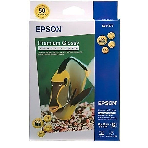 Папір Epson A4 Premium Glossy Photo Paper, 50арк.