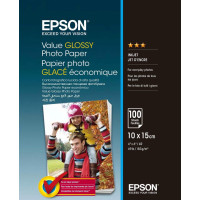 Папір Epson 100mmx150mm Value Glossy Photo Paper 100 арк.