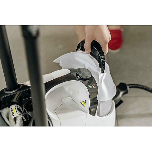 Пароочисник Karcher SC 5 EasyFix Iron, 2250Вт, 1500мл, 4.2Бар, праска,швабра, білий