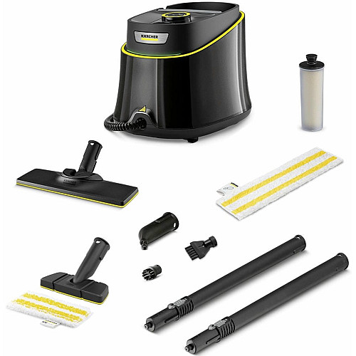 Пароочиститель Karcher SC 3 Deluxe Anniversary Edition, 1900Вт, 1000мл, 3.5Бар, черный