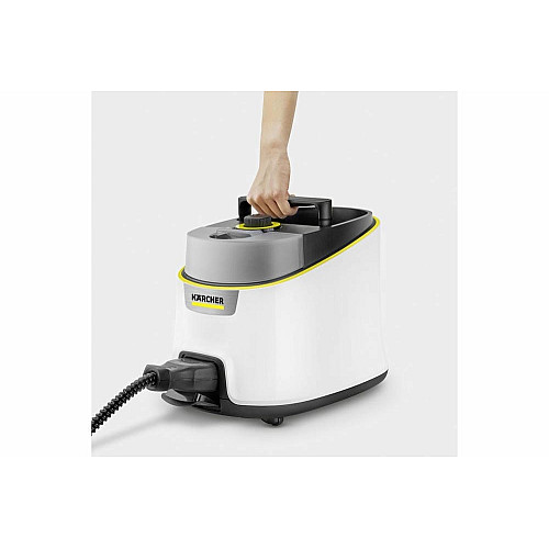 Пароочисник Karcher SC 4 Deluxe Iron, 2200Вт, 1300мл, 4Бар, праска, швабра, білий