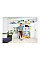 Пароочиститель Karcher SC 3 Upright, 1900Вт, 1000мл, 3.5Бар, (паровая швабра), белый