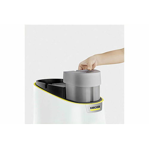 Пароочисник Karcher SC 4 Deluxe Iron, 2200Вт, 1300мл, 4Бар, праска, швабра, білий