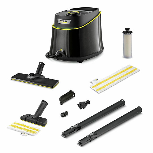 Пароочиститель Karcher SC 3 Deluxe Anniversary Edition, 1900Вт, 1000мл, 3.5Бар, черный