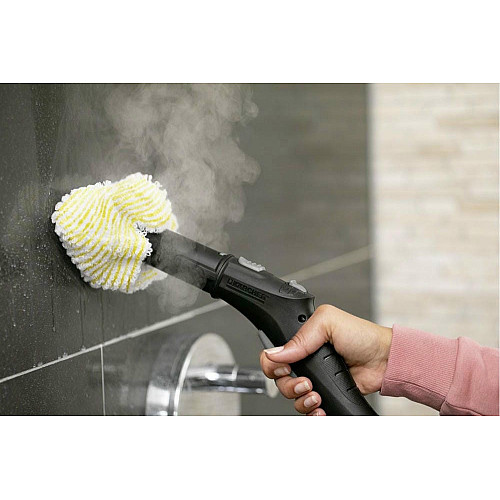 Пароочисник Karcher SC 4 EasyFix Iron, 2000Вт, 800мл, 3.5Бар, праска в компл, біло-чорний