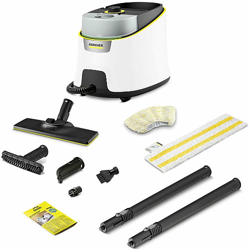 Пароочисник Karcher SC 4 Deluxe, 2200Вт, 1300мл, 4Бар, білий
