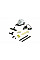 Пароочисник Karcher SC 4 EasyFix Iron, 2000Вт, 800мл, 3.5Бар, праска в компл, біло-чорний