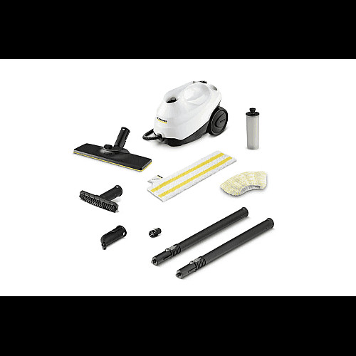 Пароочисник Karcher SC 3 EasyFix, 1900Вт, 1000мл, 3.5Бар, білий