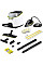 Пароочисник Karcher SC 4 Deluxe Iron, 2200Вт, 1300мл, 4Бар, праска, швабра, білий