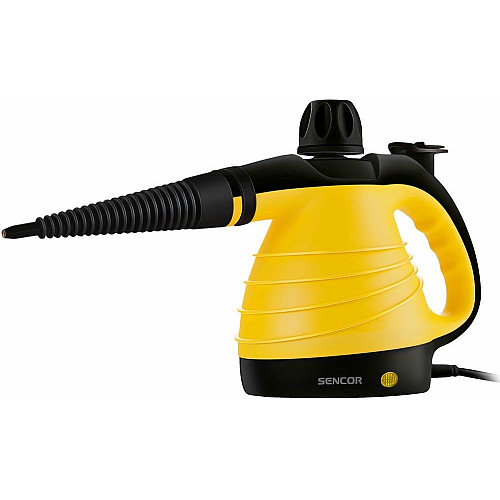 Пароочисник Sencor, 1000Вт, 350мл, 3Бар, жовтий