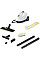 Пароочисник Karcher SC 2 EasyFix, 1500Вт, 1000мл, 3.2Бар, білий