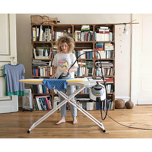 Пароочисник Karcher SC 5 EasyFix Iron, 2250Вт, 1500мл, 4.2Бар, праска,швабра, білий