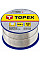 Припій олов'яний TOPEX Sn60Pb40 флюс SW21 дріт 1.5мм 100гр