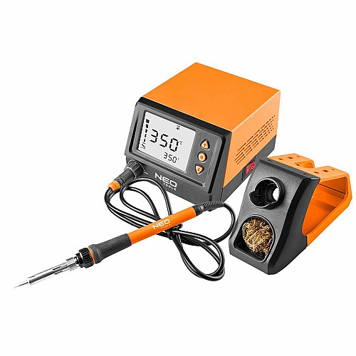 Паяльная станция Neo Tools SL1 60Вт 180-450 °С ЖК-дисплей ESD защита автоматическое отключение