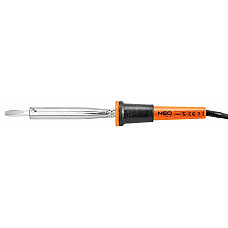 Паяльник електричний Neo Tools 100Вт 500°C нікельована мідь