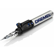 Паяльник газовий Dremel Versatip 2000-6 VersaTip 1200°C паливо 17мл п'єзо 6 насадок 0.95кг