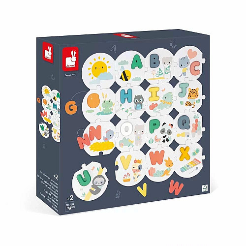Развивающая игра Janod Мой первый пазл 28эл.