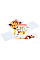 Пазл Same Toy Мозаика Puzzle Art Fire series 215эл