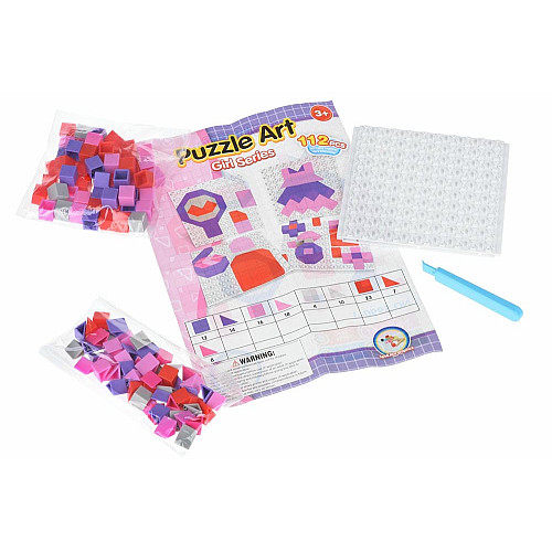 Пазл Same Toy Мозаика Puzzle Art Girl series 112эл