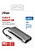 Хаб Trust Dalyx 7-IN-1 USB-С > 2xUSB-А 3.2/USB-С/HDMI/Ehernet/SD/microSD, Алюміній, 0.25м, Сірий