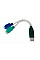 Адаптер DIGITUS USB 1.1 - 2xPS/2, M/F