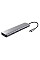 Адаптер Trust Dalyx 7in1 USB-C> 2xUSB-А 3.2/2xUSB-С/2xHDMI/Display Port, Алюміній, 0.16м, Сірий