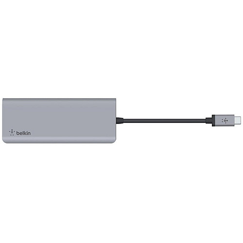 Хаб Belkin USB-C 7в1 HDMI/2хUSB-A/USB-C/SD/microSD/jack3.5