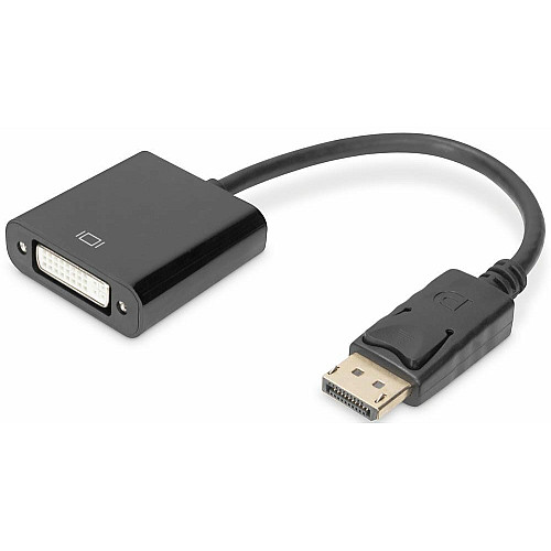 Адаптер DIGITUS DP 1.1 – DVI Full HD, M/F, 0.15м