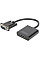 Адаптер DIGITUS VGA > HDMI (M/F), Full HD