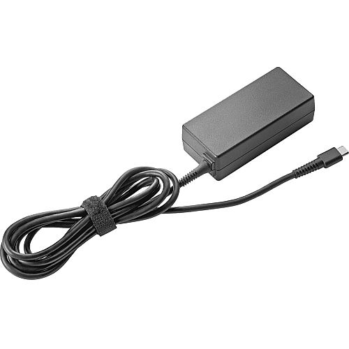 Зарядний пристрій мережевий HP 45W USB-C, 1.8м, чорний