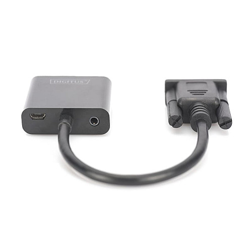 Адаптер DIGITUS VGA > HDMI (M/F), Full HD