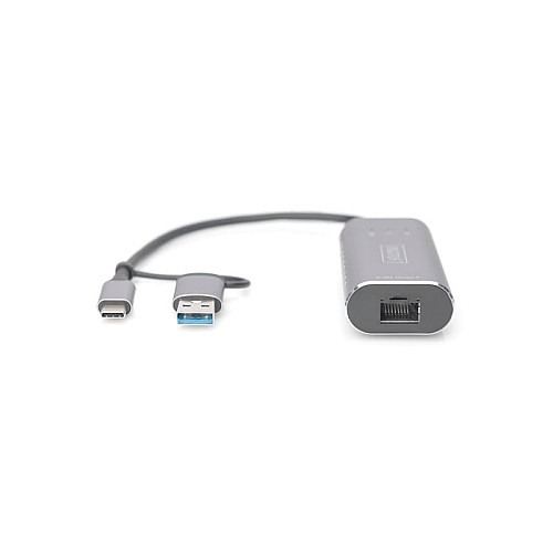 Адаптер DIGITUS USB-C/USB 3.0 - 2.5 Gbps Ethernet
