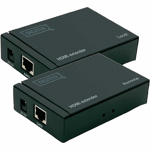 Набор удлинителей DIGITUS HDMI (CAT 6/6a/7), EDID, 1x выход HDMI, FHD, 1080p, 50 м