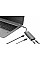Хаб Trust Dalyx 7-IN-1 USB-С > 2xUSB-А 3.2/USB-С/HDMI/Ehernet/SD/microSD, Алюміній, 0.25м, Сірий