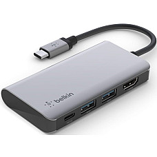 Хаб Belkin USB-C 4в1 Multiport Dock