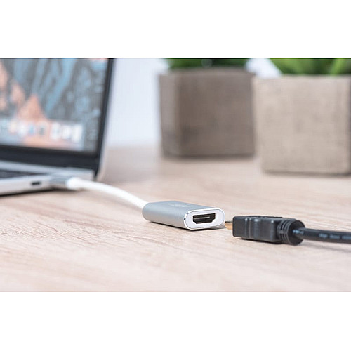 Адаптер DIGITUS USB-C - HDMA UHD 4K, M/F, 0.2м