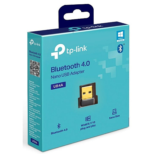 Адаптер Bluetooth TP-LINK UB4A BT4.0, USB