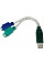 Адаптер DIGITUS USB 1.1 - 2xPS/2, M/F