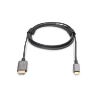 Адаптер DIGITUS USB-C – HDMA UHD 4K, M/M, 1.8м