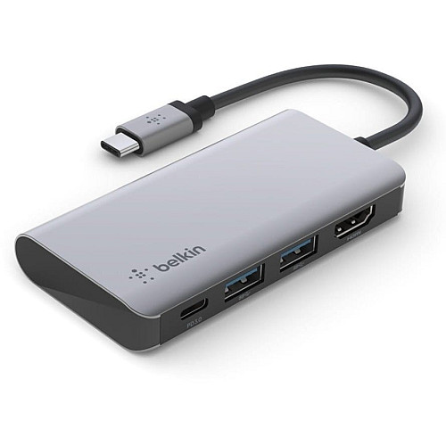 Хаб Belkin USB-C 4в1 Multiport Dock