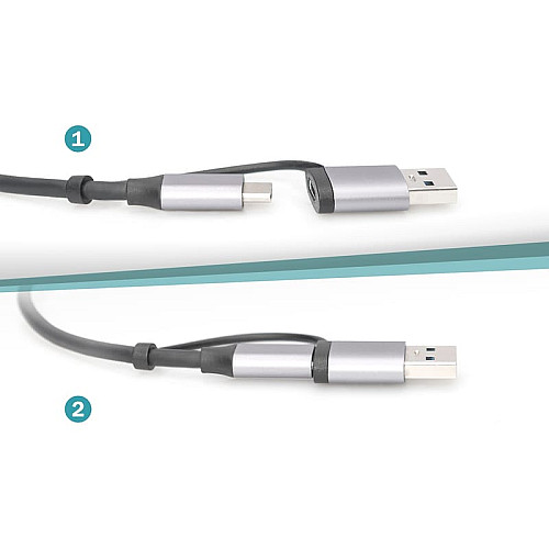 Адаптер DIGITUS USB-C/USB 3.0 - 2.5 Gbps Ethernet