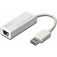 Адаптер DIGITUS USB 3.0 to Gigabit Ethernet, белый