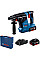 Перфоратор акумуляторний Bosch Professional GBH 187-LI SDS-Plus 18В 2х5А·год 2.4Дж 2.9кг кейс