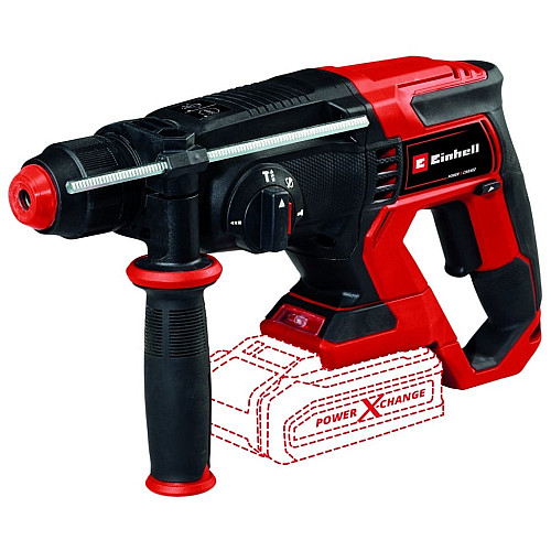 Аккумуляторный перфоратор Einhell TE-HD 18/20LI - Solo SDS-plus PXC 18В 1.8Дж 2.7кг кейс без АКБ и ЗП